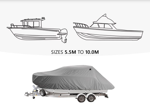 Pilot/Cruiser Boat Covers