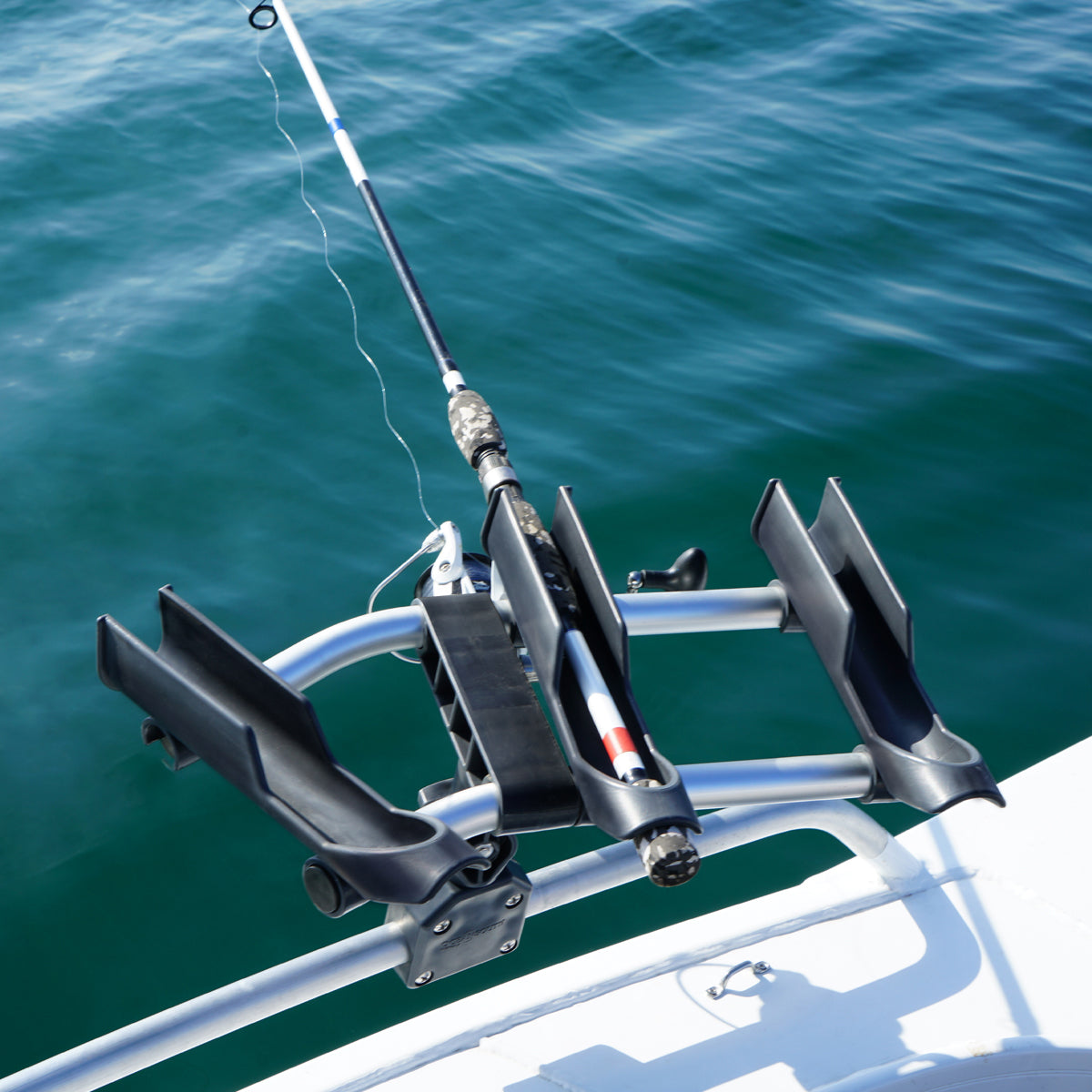 Quick Lift Rod Holders Port & Starboard - 3 in 1