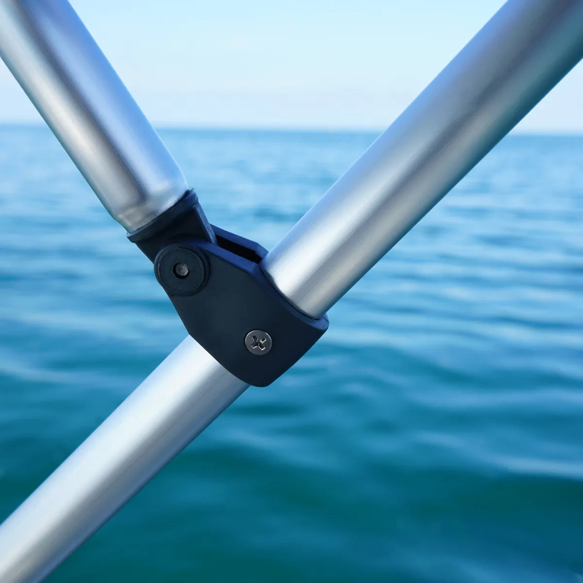 4 Bow Classic Bimini Top – Aluminium