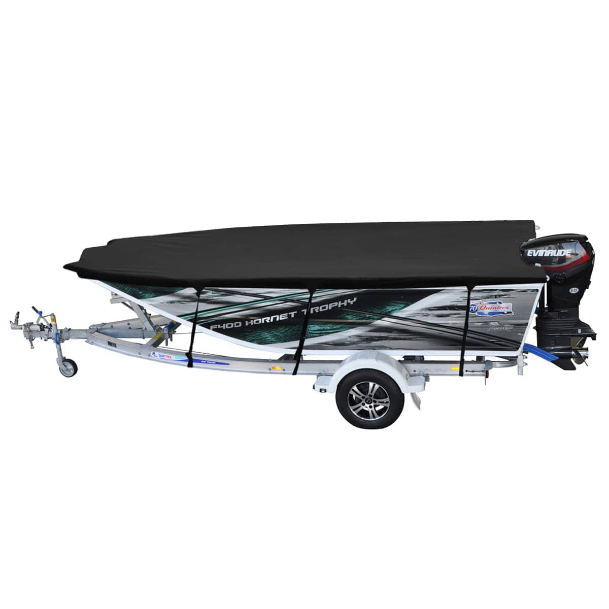 Quintrex F400 HORNET TROPHY OPEN BOAT FORKED BOW