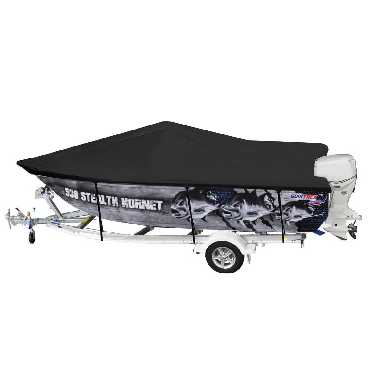 Custom Boat Covers for Quintrex 530 STEALTH HORNET