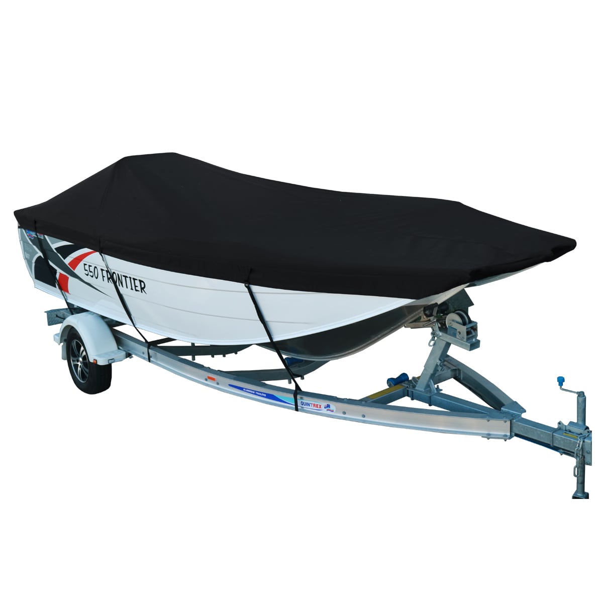 Quintrex 550 FRONTIER SIDE CONSOLE FORKED BOW