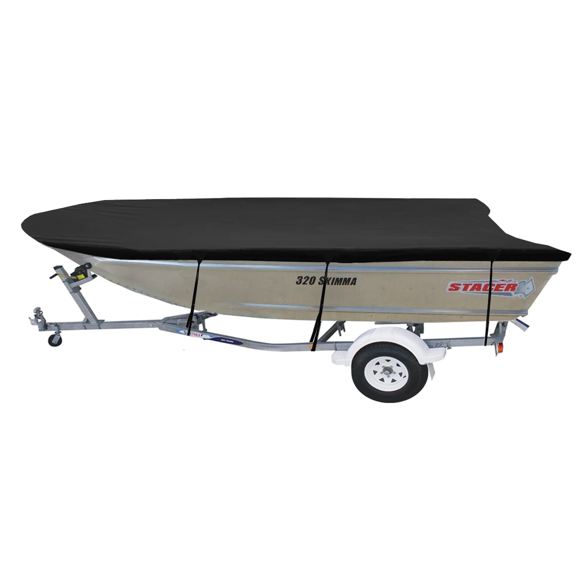 Custom Boat Covers for Stacer 320 SKIMMA OPEN BOAT