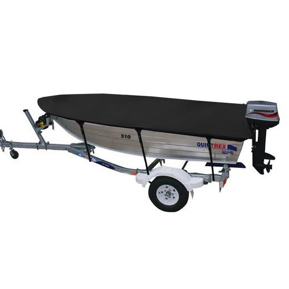 Custom Boat Covers for Quintrex 310 WASP OPEN BOAT