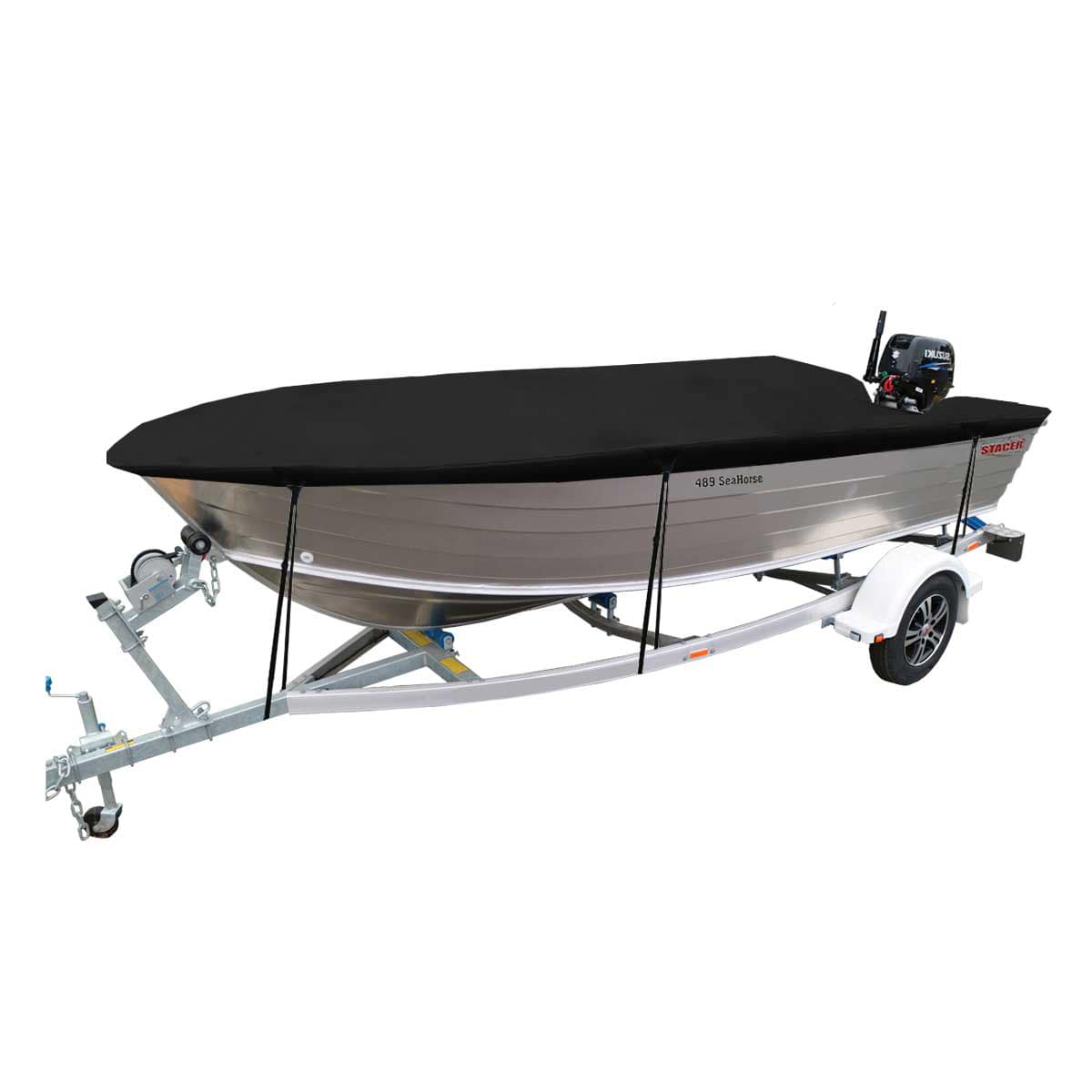 Custom Boat Covers for Stacer 489 SEAHORSE OPEN BOAT