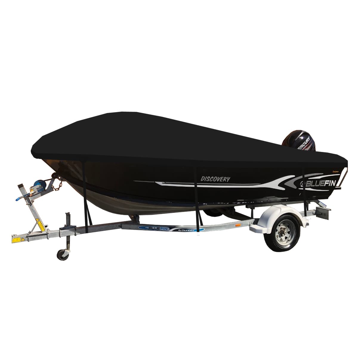 Custom Boat Covers for Bluefin 430 DISCOVERY RUNABOUT BOAT