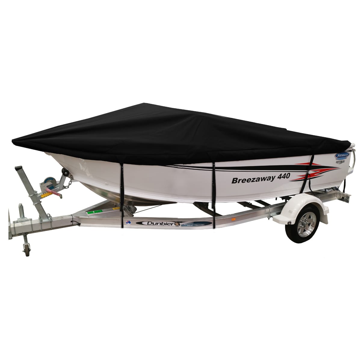 Custom Boat Covers for Horizon 465 EASYFISHER RUNABOUT BOAT