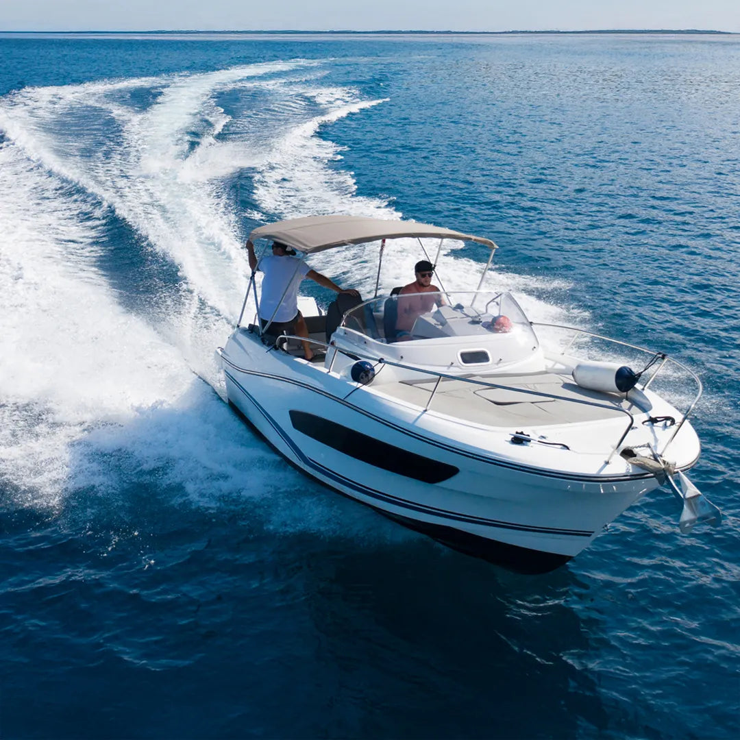 3 Bow Classic Bimini Top - Stainless Steel