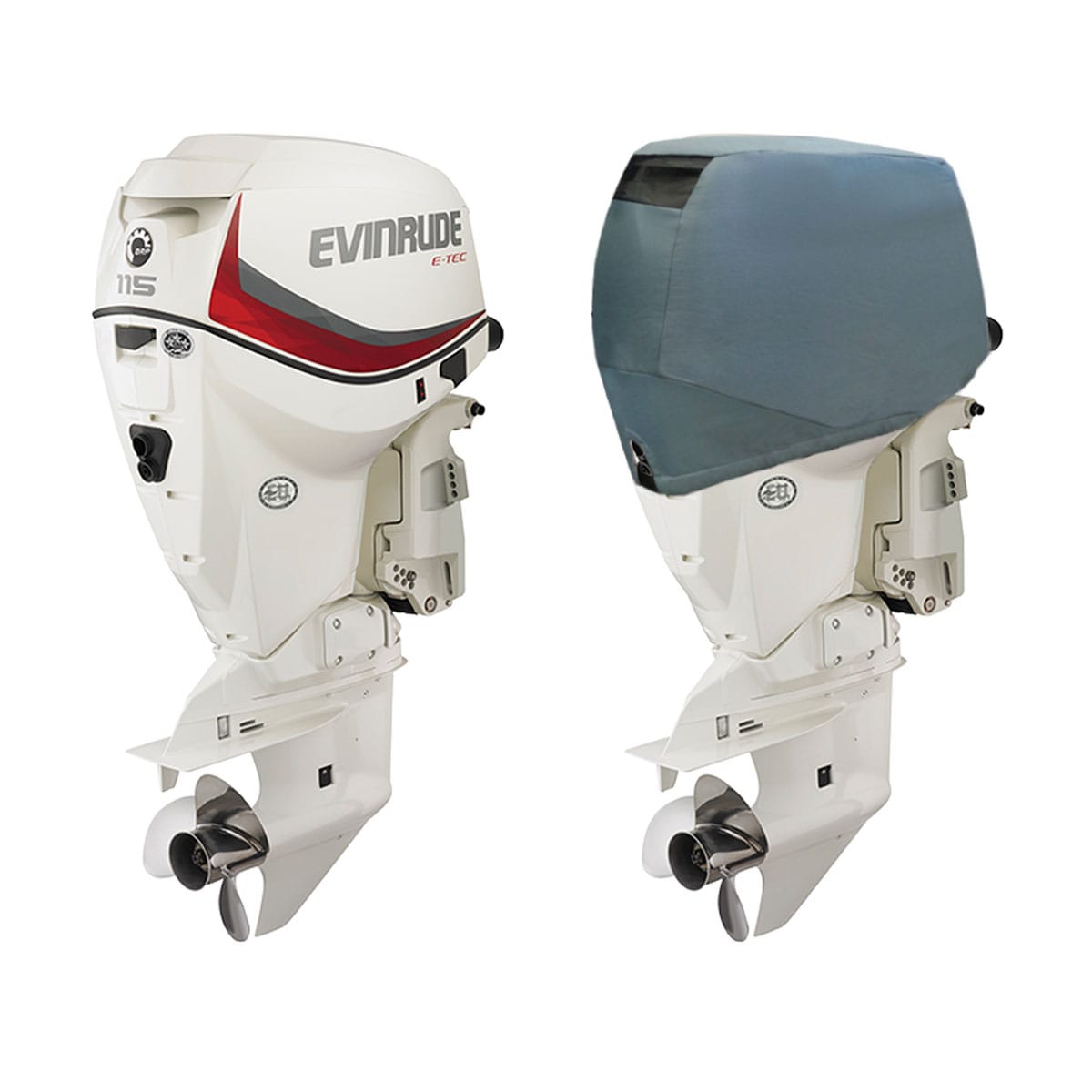 Belüftete Abdeckungen für Evinrude 