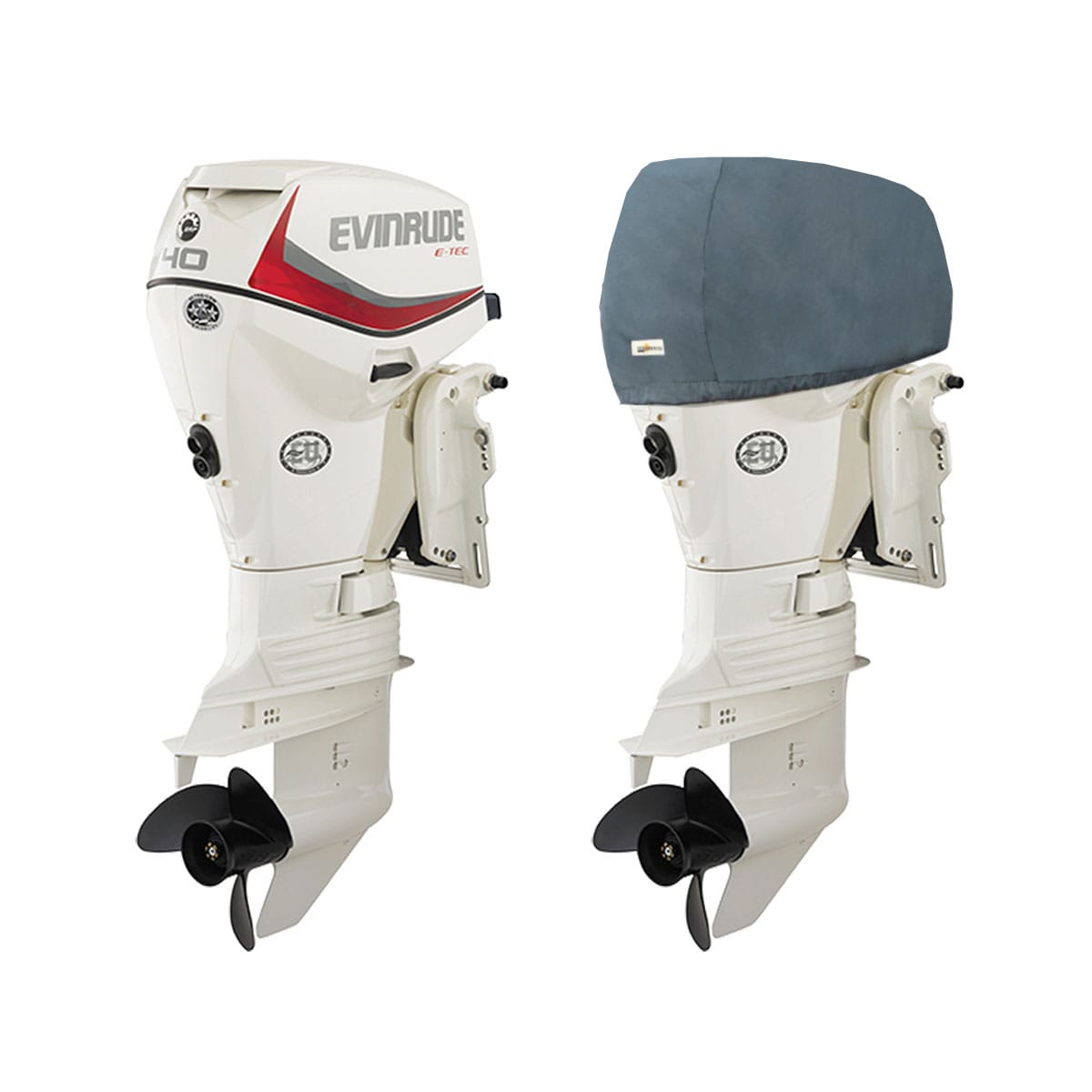 Capots de carénage pour Evinrude (rangement)