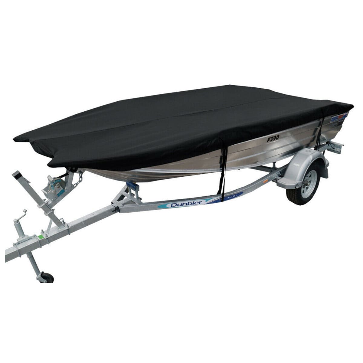 Boat Cover for Quintrex 390 OUTBACK EXPLORER OPEN BOAT FORKED BOW