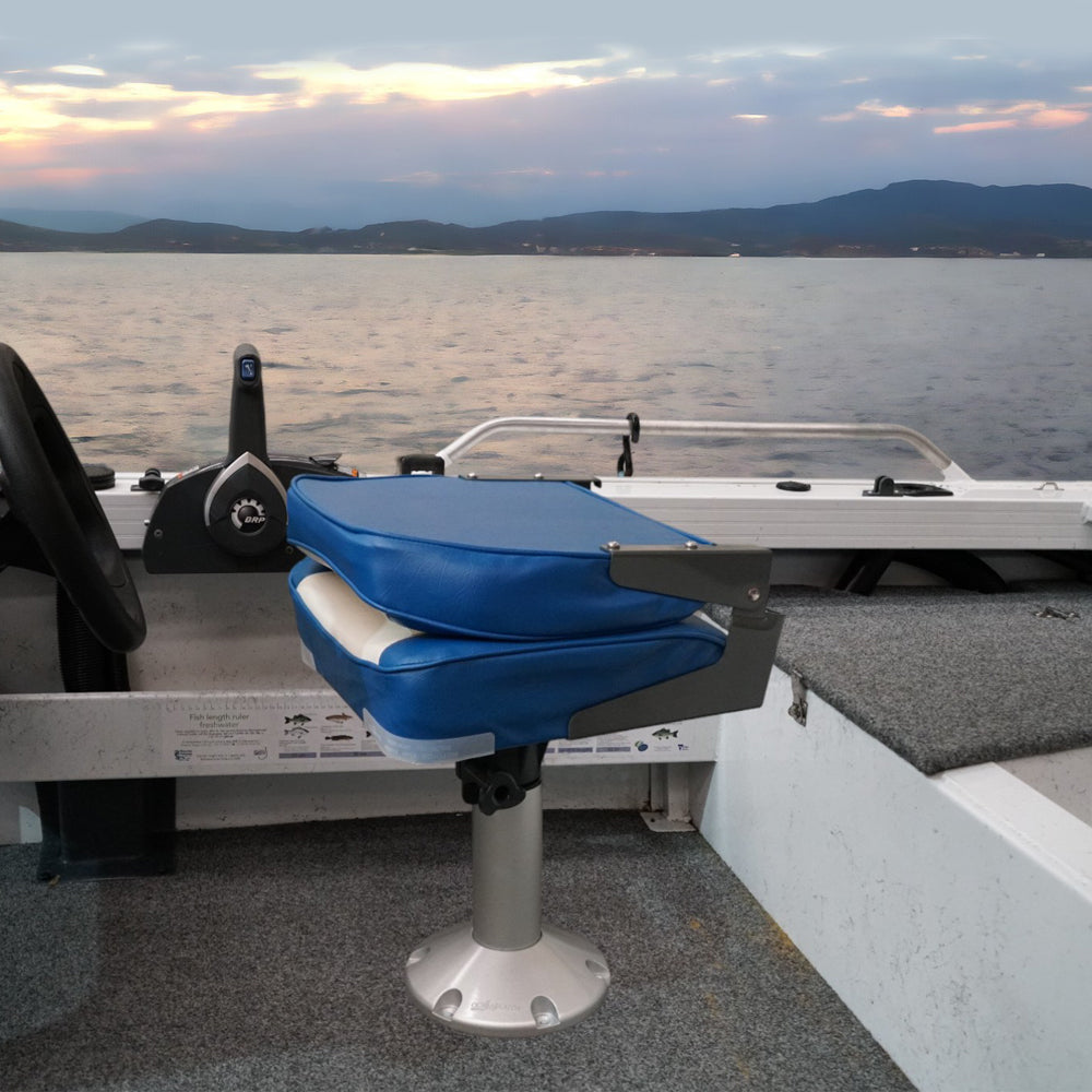 thumbnail image 2 of Oceansouth Fisherman Folding Boat Seat Gray/Charcoal MA 702-23 2 of 6