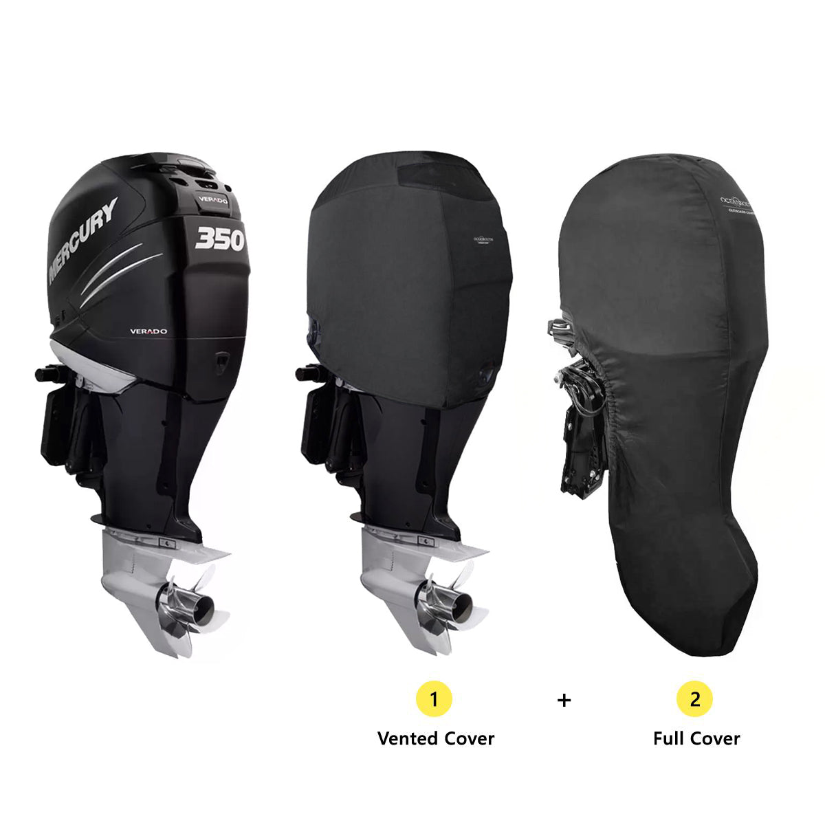 Cover Set (Vented and Full) for Mercury