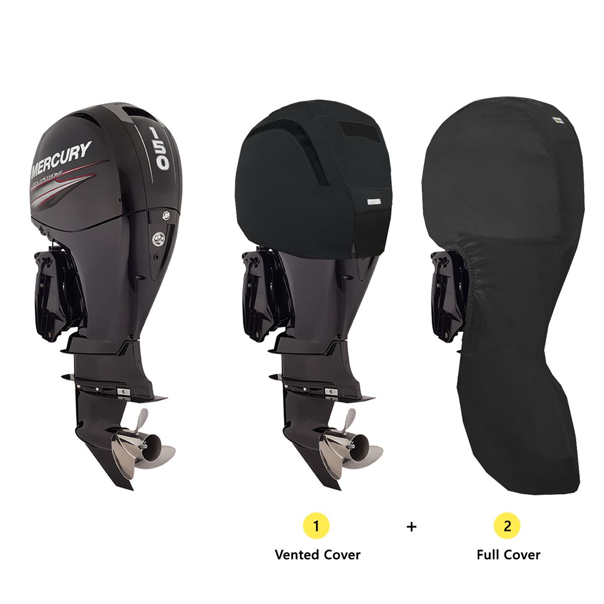 Cover Set (Vented and Full) for Mercury