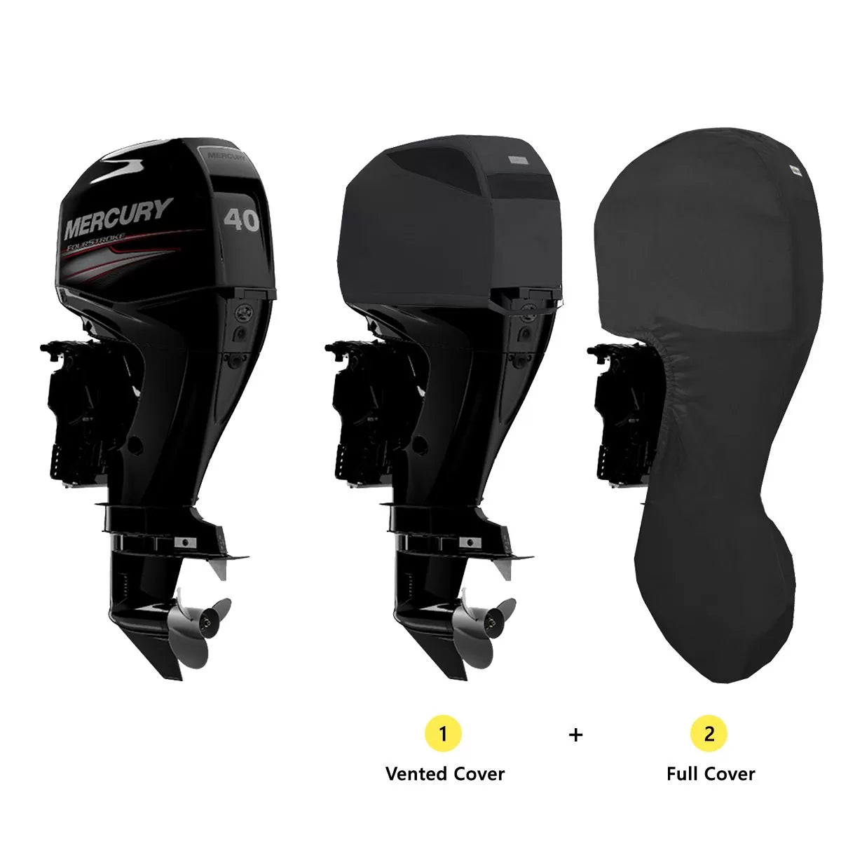 Cover Set (Vented and Full) for Mercury