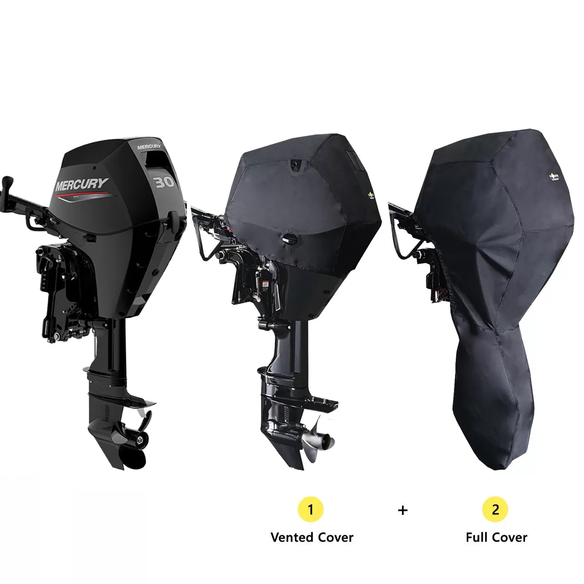 Cover Set (Vented and Full) for Mercury