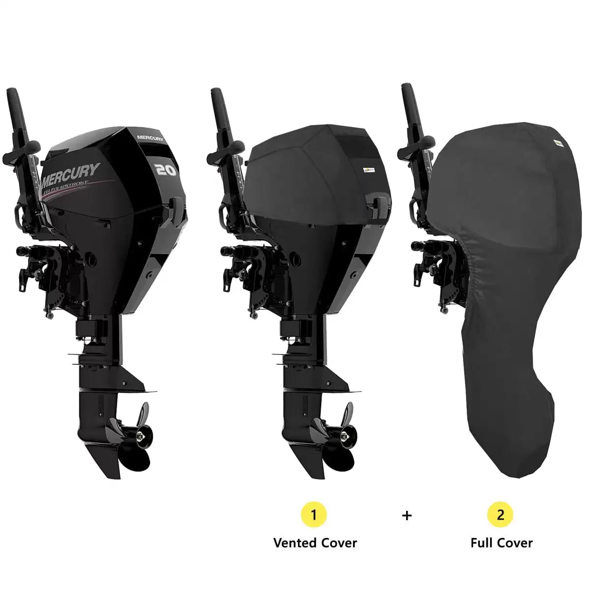 Cover Set (Vented and Full) for Mercury