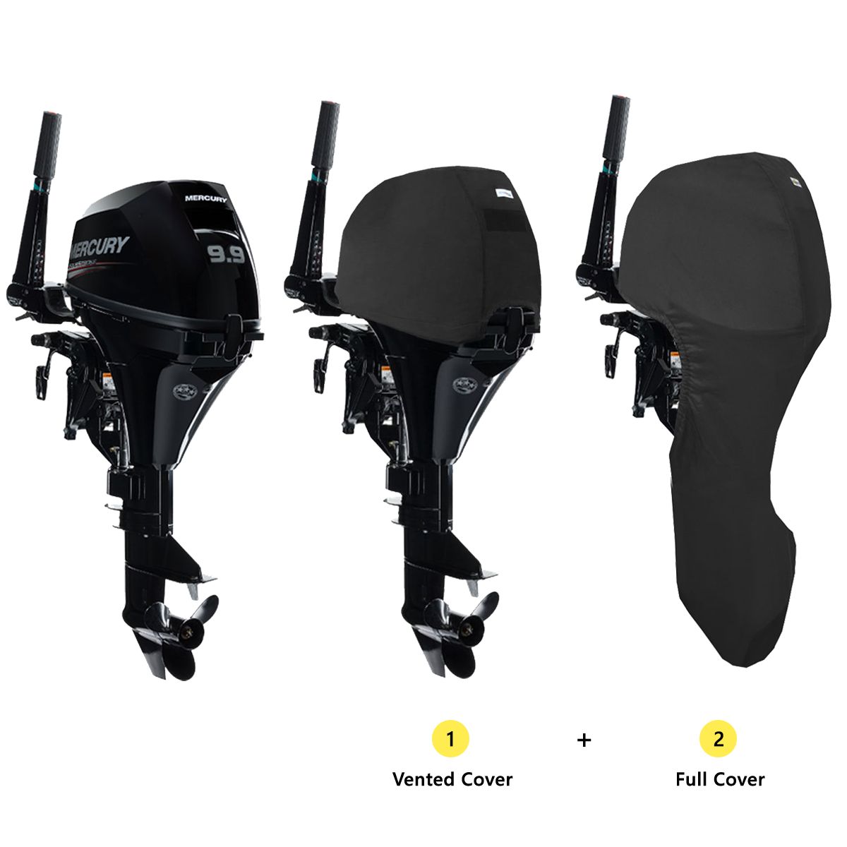 Cover Set (Vented and Full) for Mercury