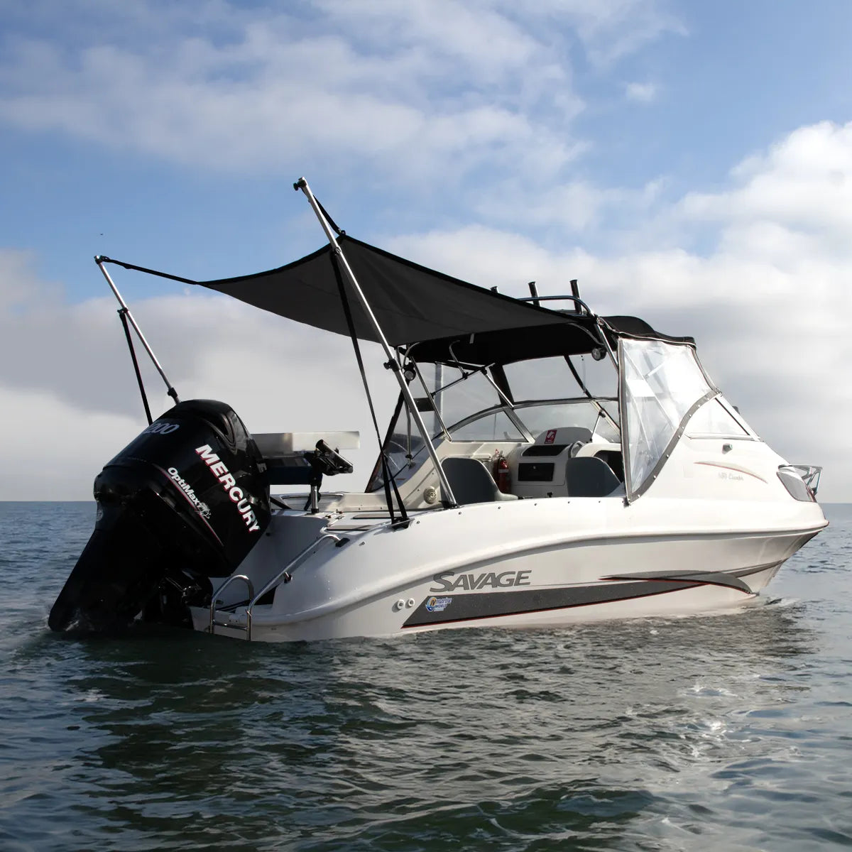 Hard Top Stern Shade Extension Kit