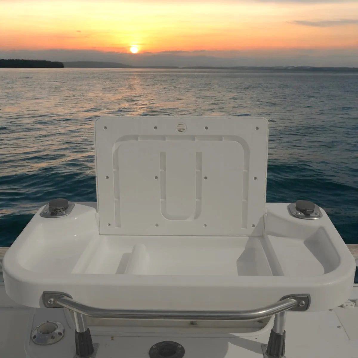 Deluxe-Köder- und Filetiertisch mit Rutenhaltern