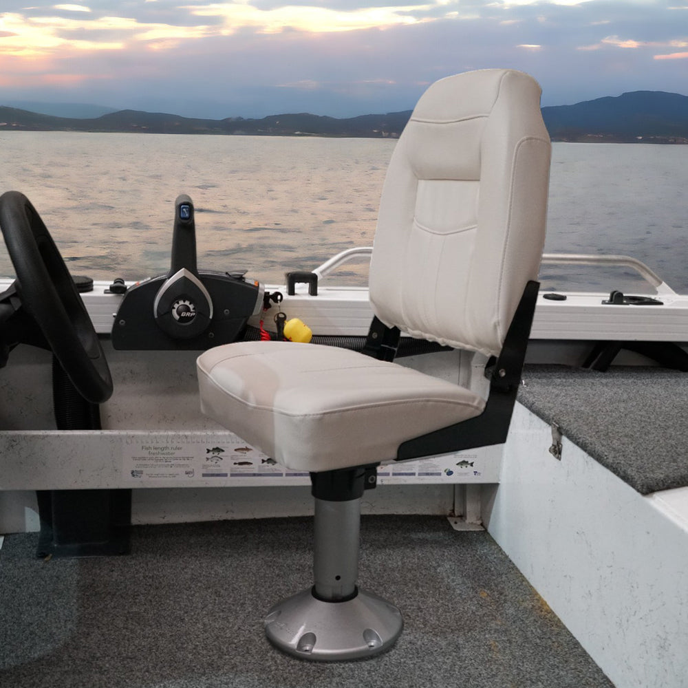 High Back Deluxe Folding Boat Seat