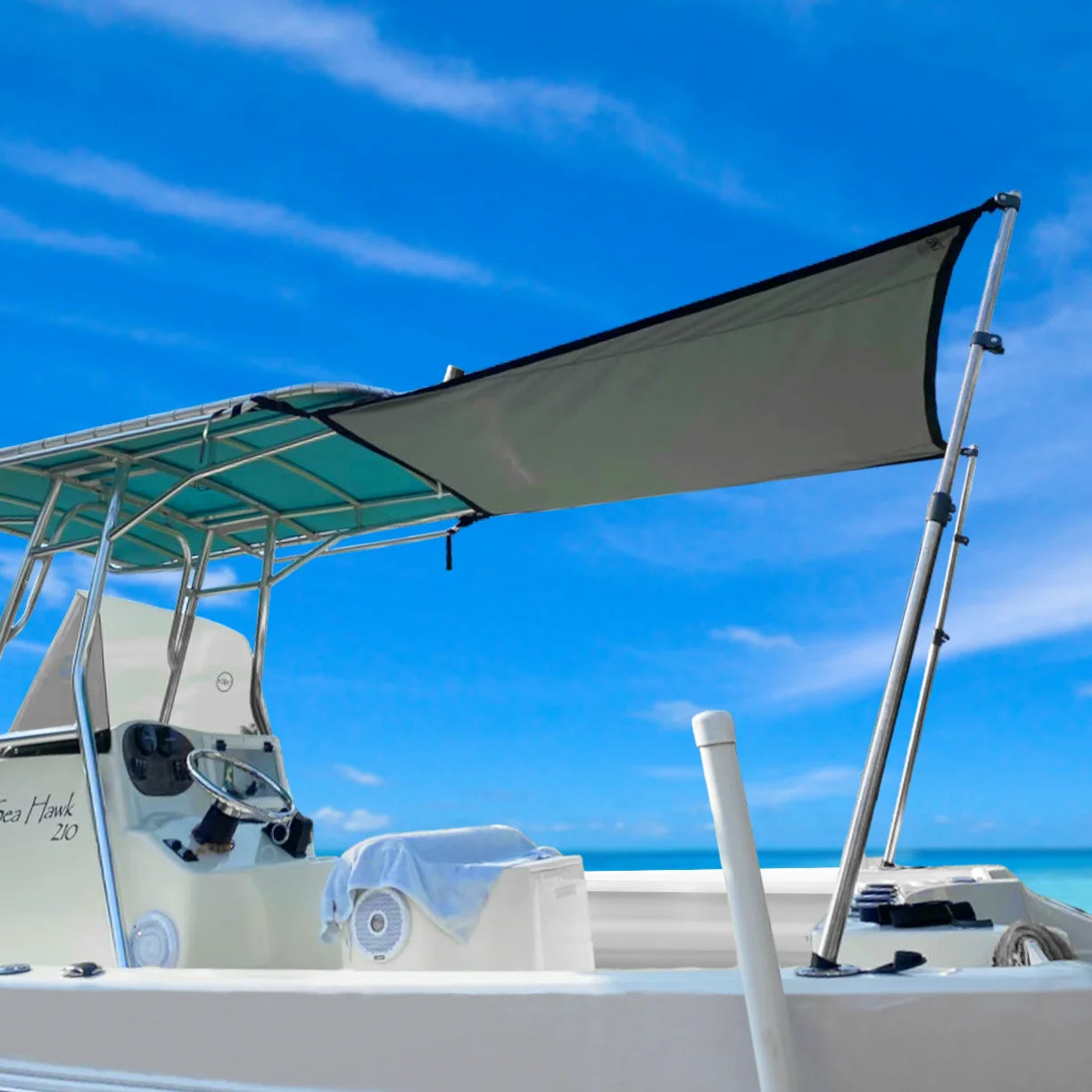Hard Top Stern Shade Extension Kit