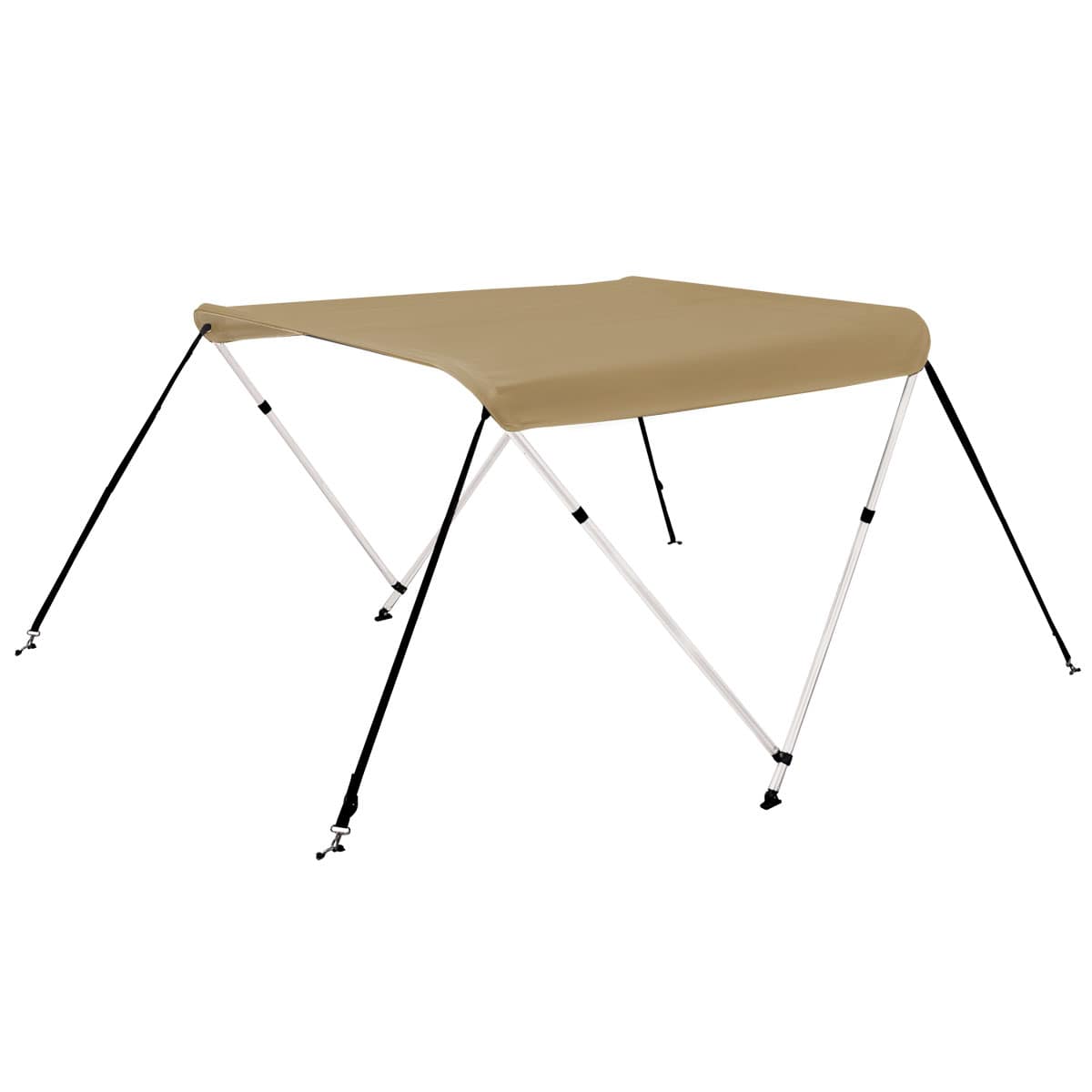 2 Bow Classic Bimini Top - Aluminium