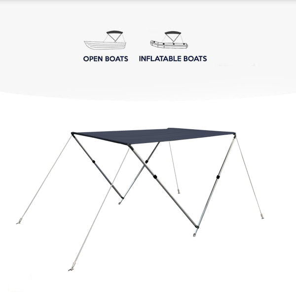 Roof Topper Faltbares Biminitop mit 2 Bögen 