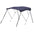 3 Bow Classic Bimini Top - Aluminium