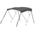 3 Bow Classic Bimini Top - Aluminium