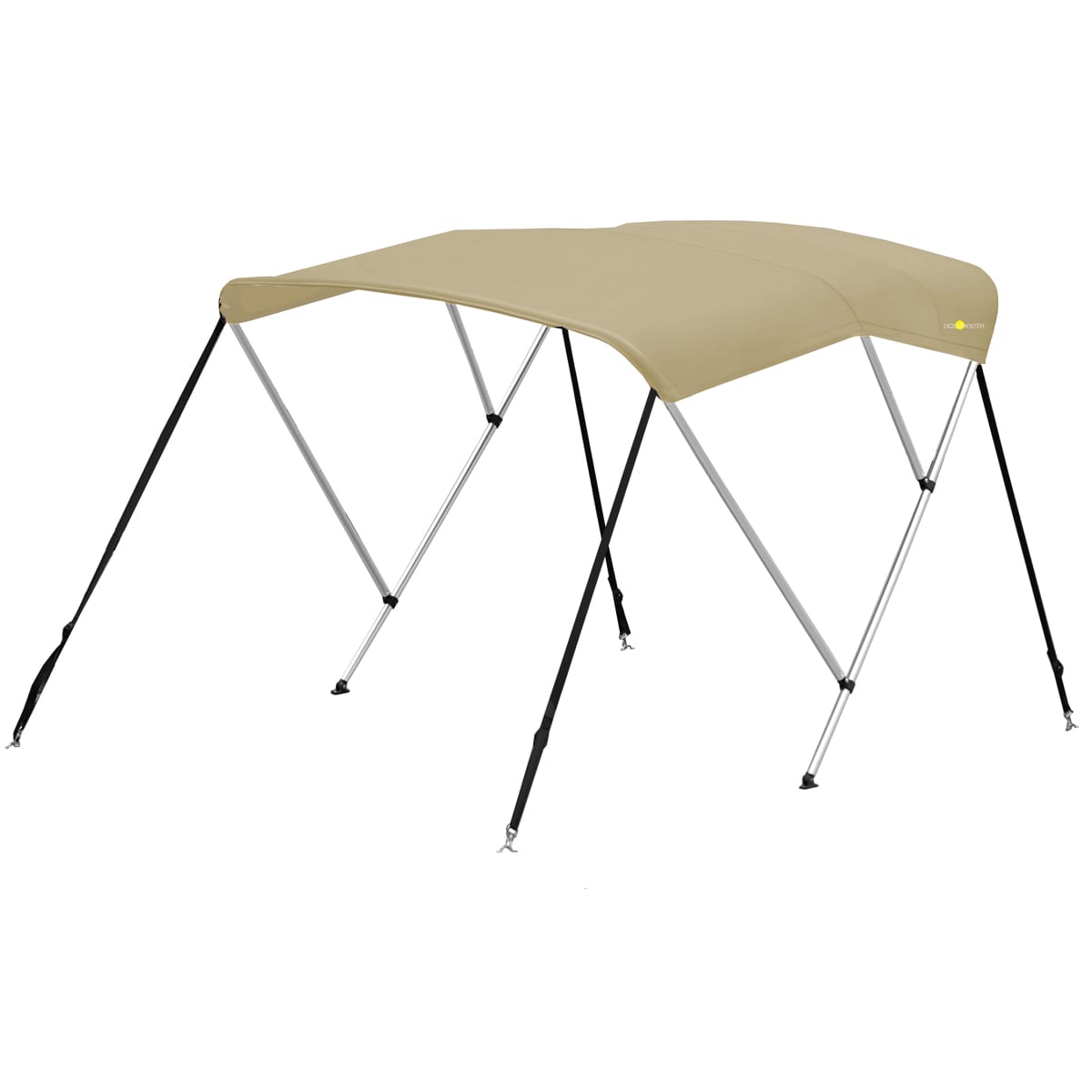 3 Bow Classic Bimini Top - Aluminium