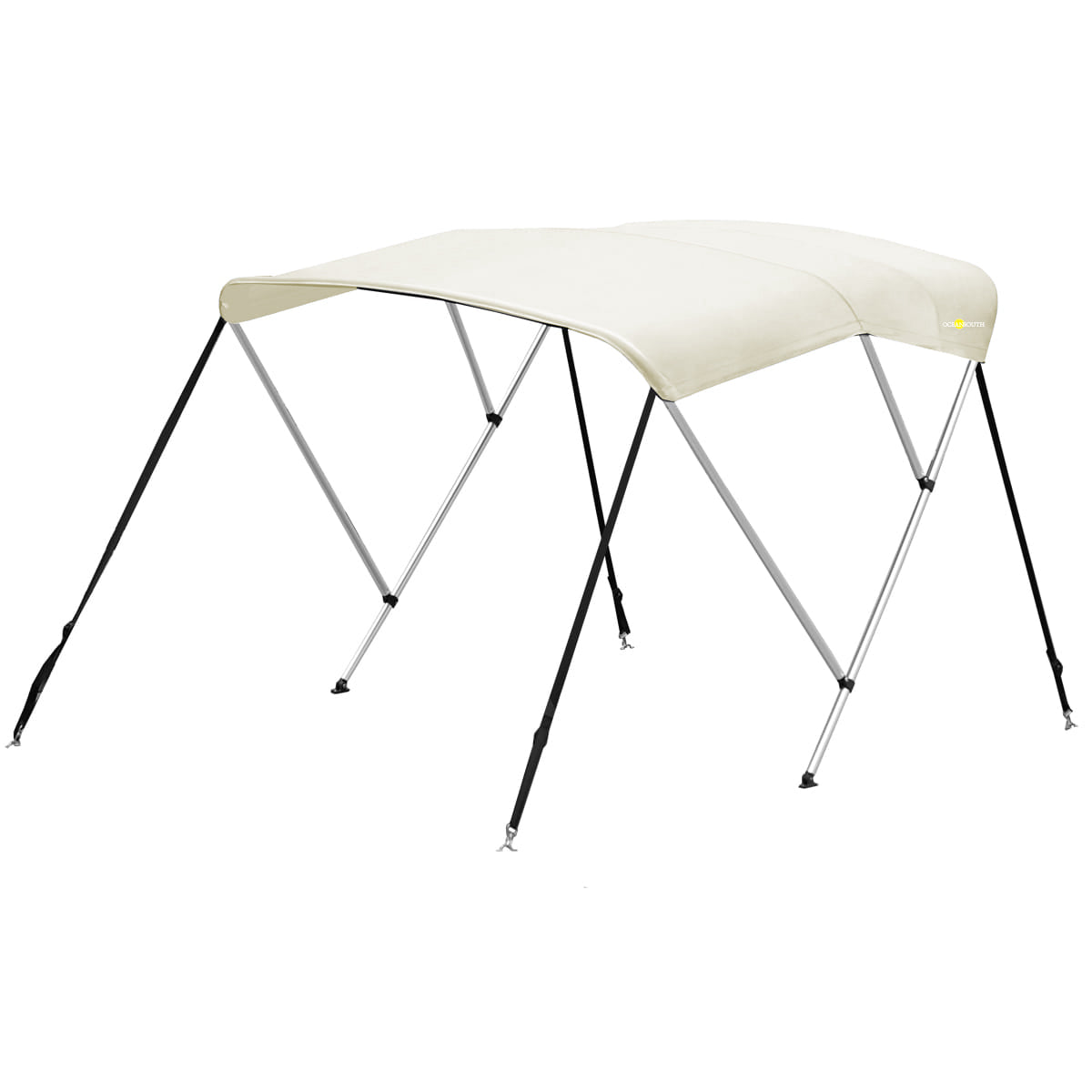 3 Bow Classic Bimini Top - Aluminium