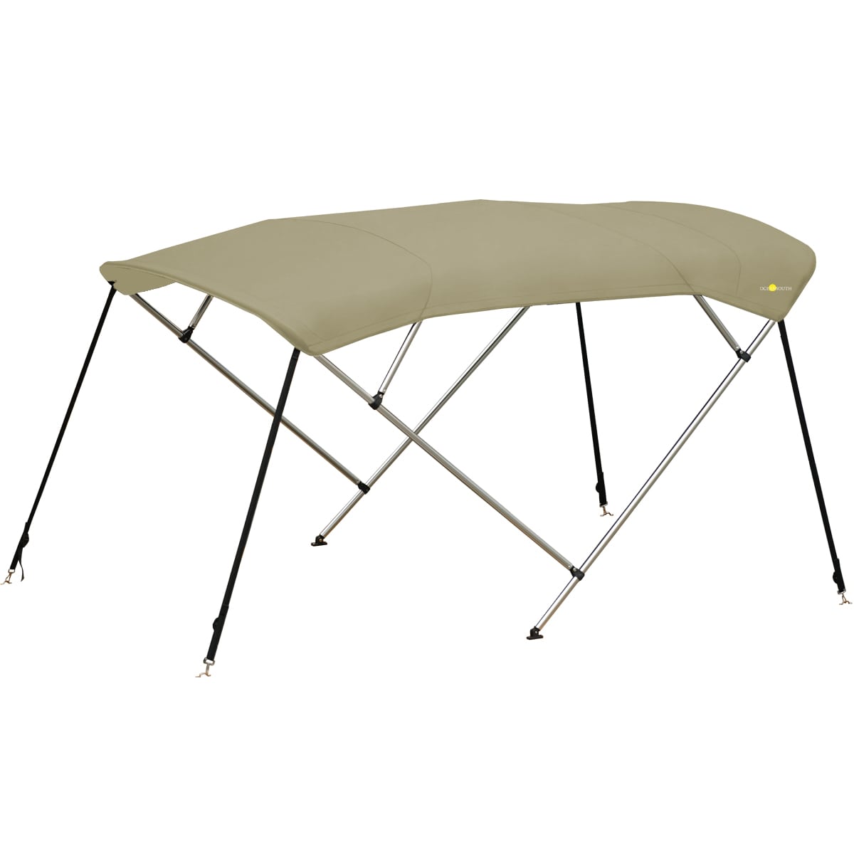 4 Bow Classic Bimini Top – Aluminium