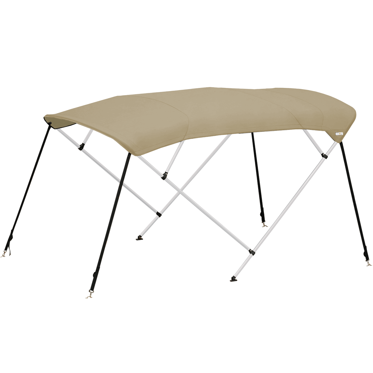 4 Bow Classic Bimini Top – Aluminium
