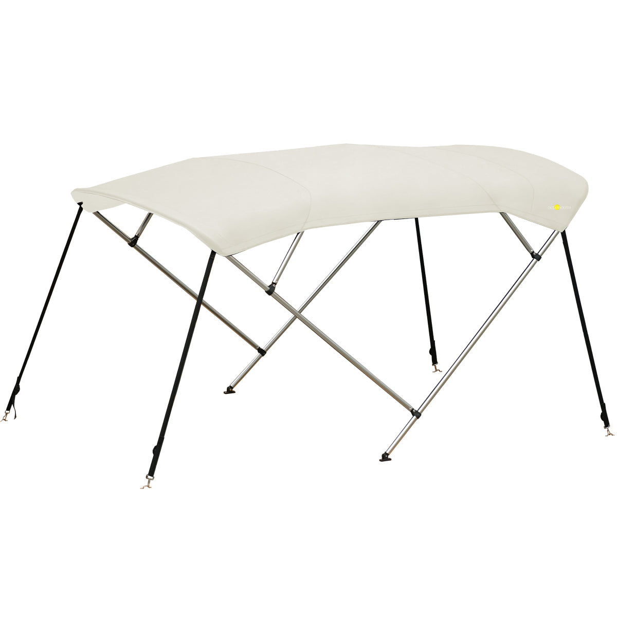 4 Bow Classic Bimini Top – Aluminium