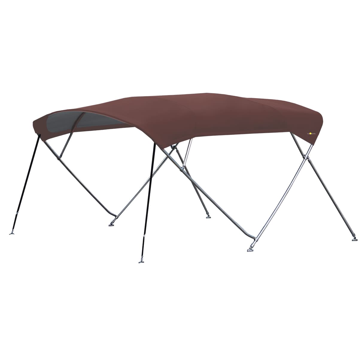 Large / Cruiser Boat Bimini Top - Stainless Steel