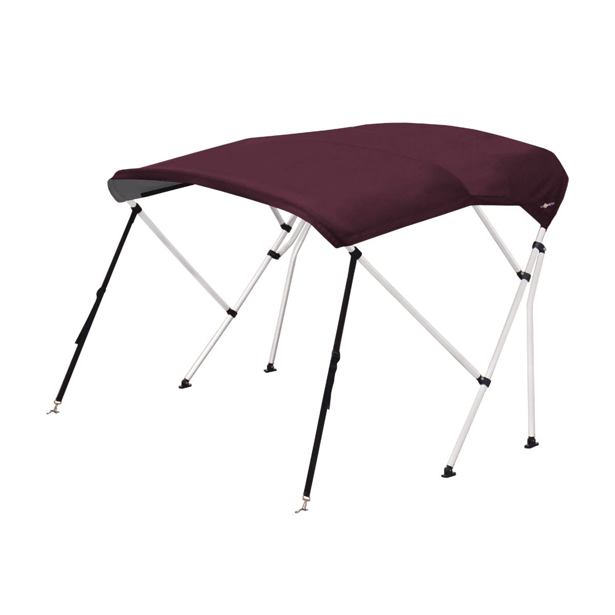 3 Bow Whitewater Bimini Top - Aluminium