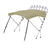 3 Bow Whitewater Bimini Top - Aluminium