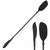 Pagaie de kayak asymétrique (manche fendu) 