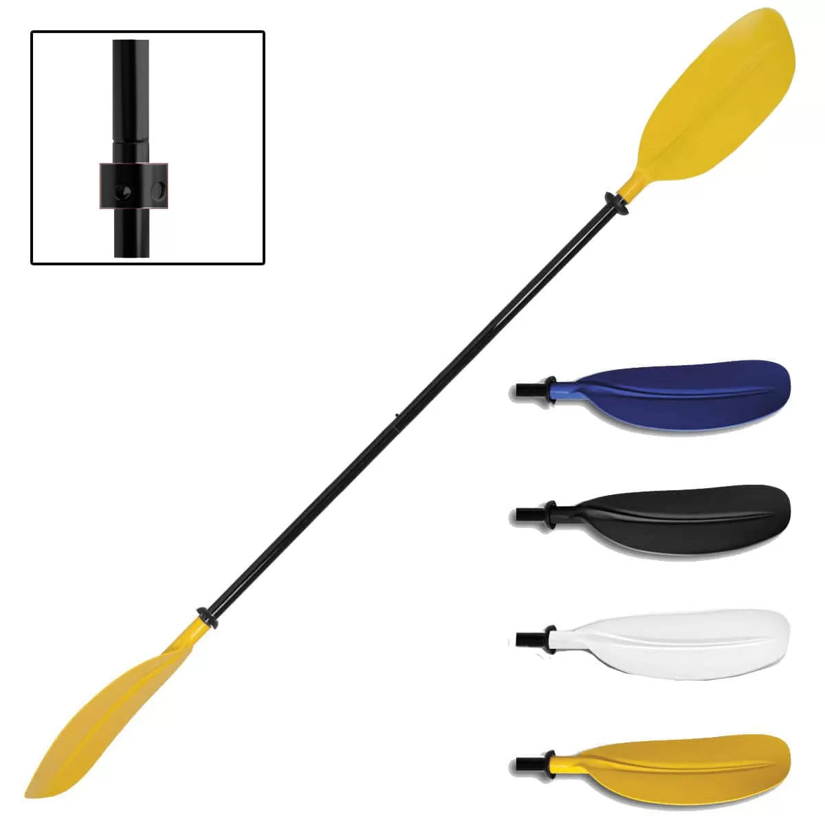 Pagaie de kayak asymétrique (manche fendu) 