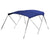 3 Bow Classic Bimini Top - Stainless Steel