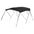 3 Bow Signature Bimini Top Stainless Steel - 6ft