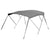 3 Bow Classic Bimini Top - Stainless Steel