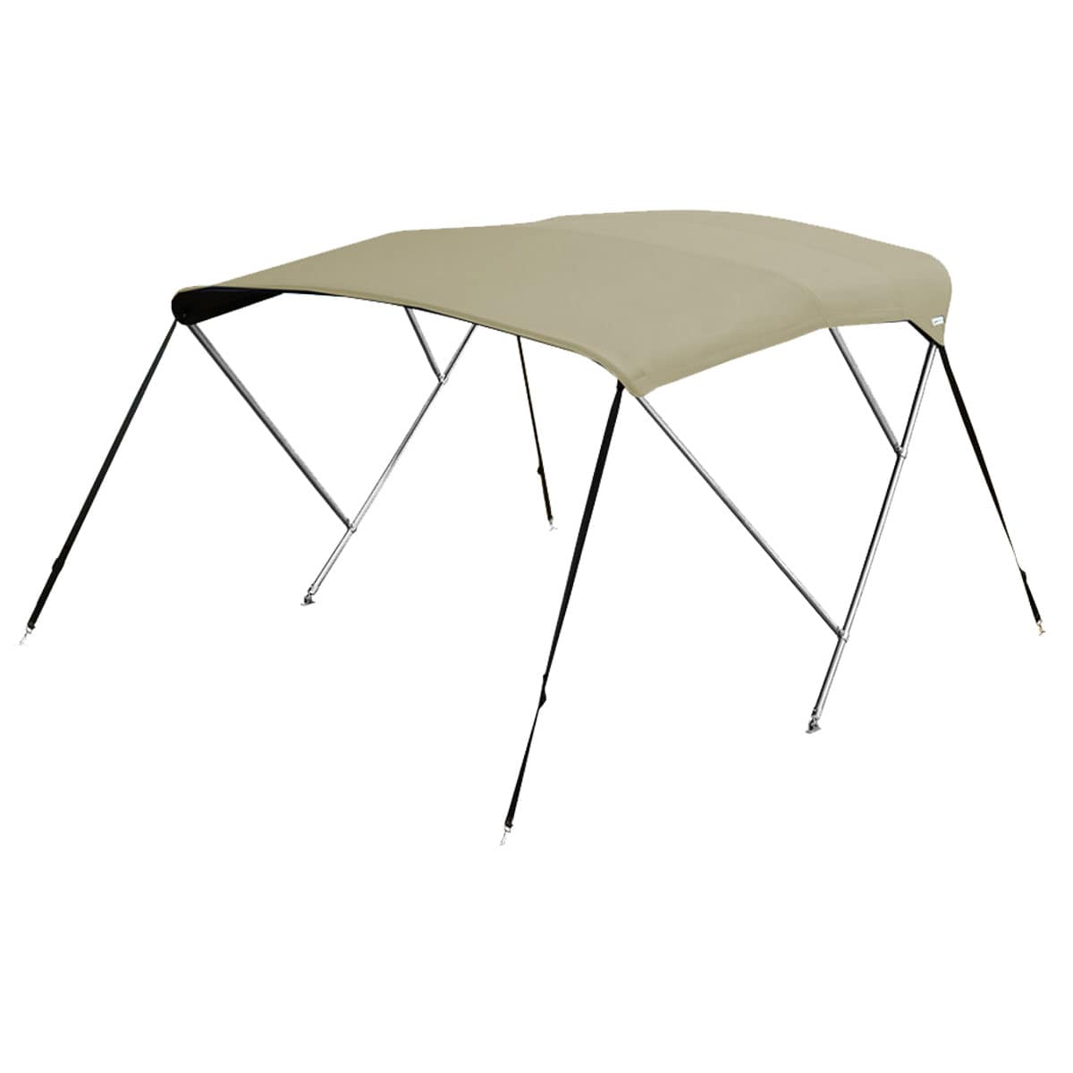 3 Bow Classic Bimini Top - Stainless Steel
