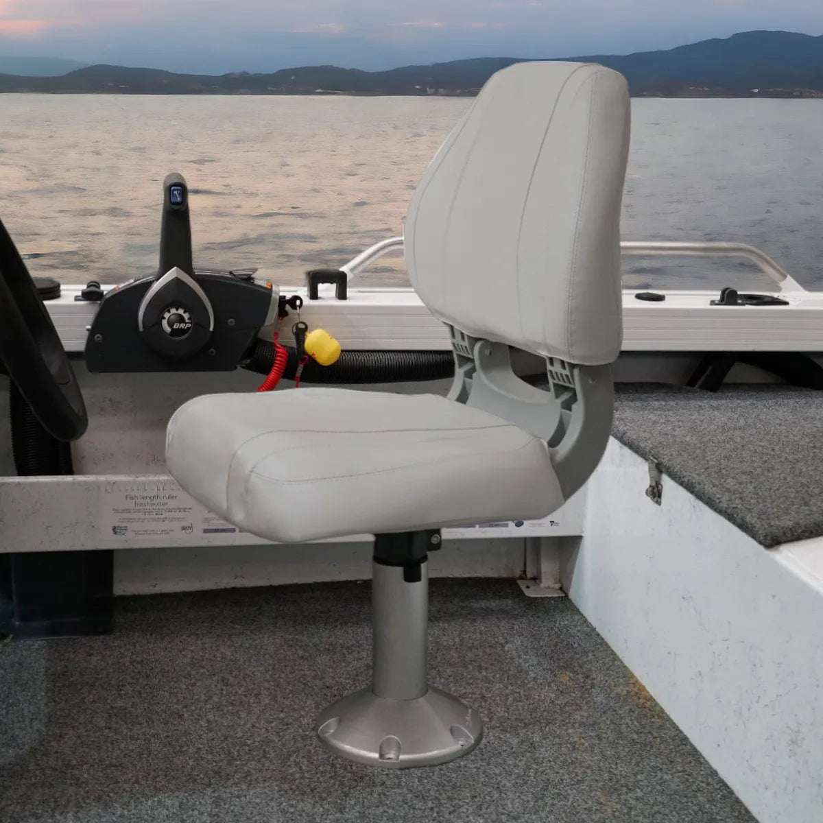 Deluxe High Back Folding Boat Seat
