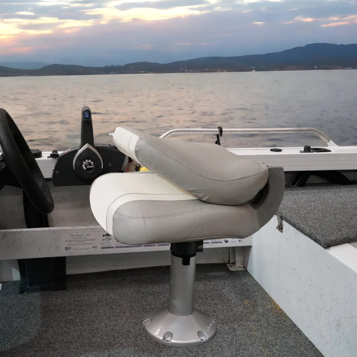 Deluxe High Back Folding Boat Seat