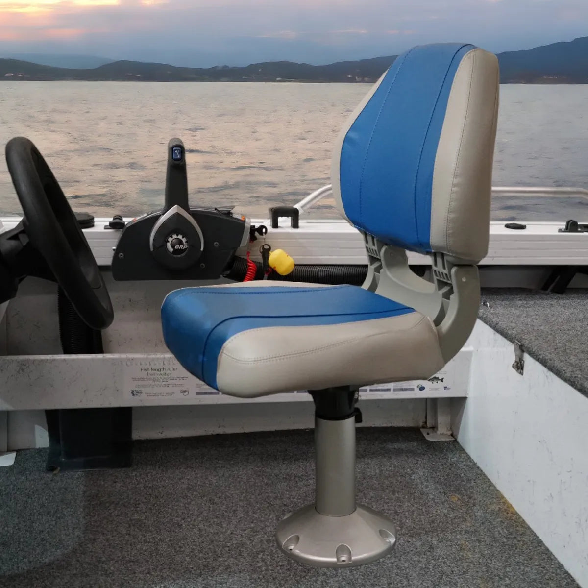 Deluxe High Back Folding Boat Seat