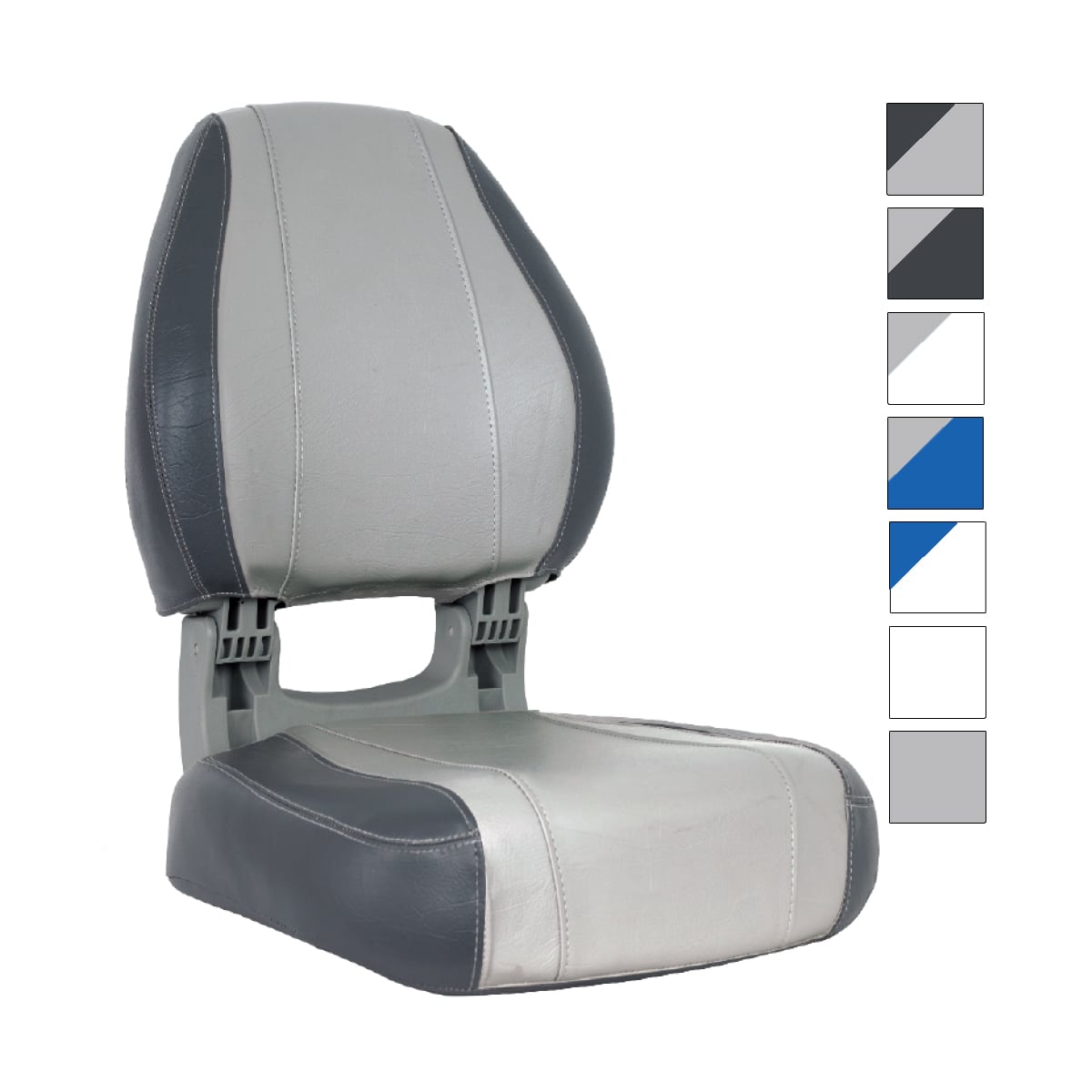 Deluxe High Back Folding Boat Seat