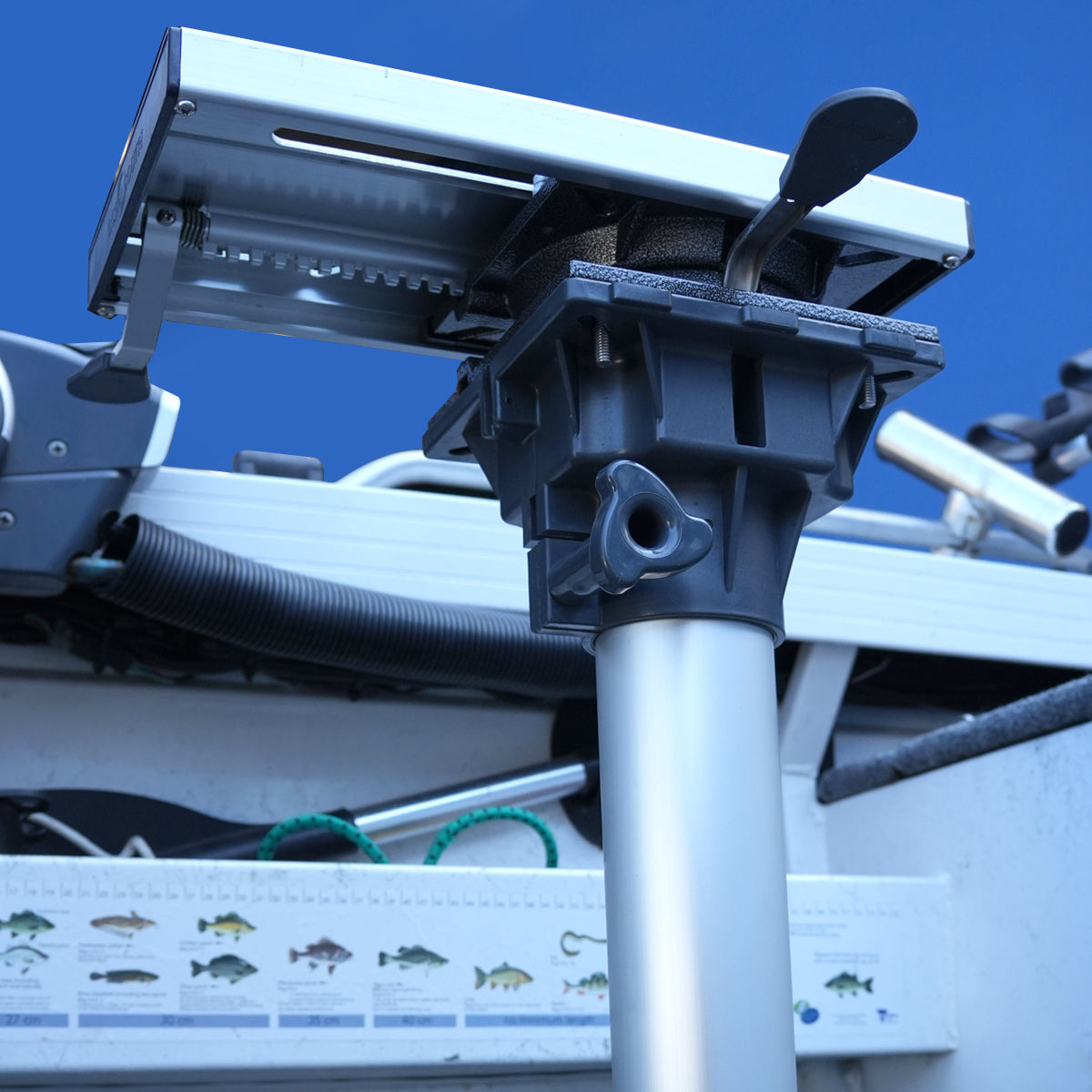 Pedestal Slider (with 8 position Lock Swivel)