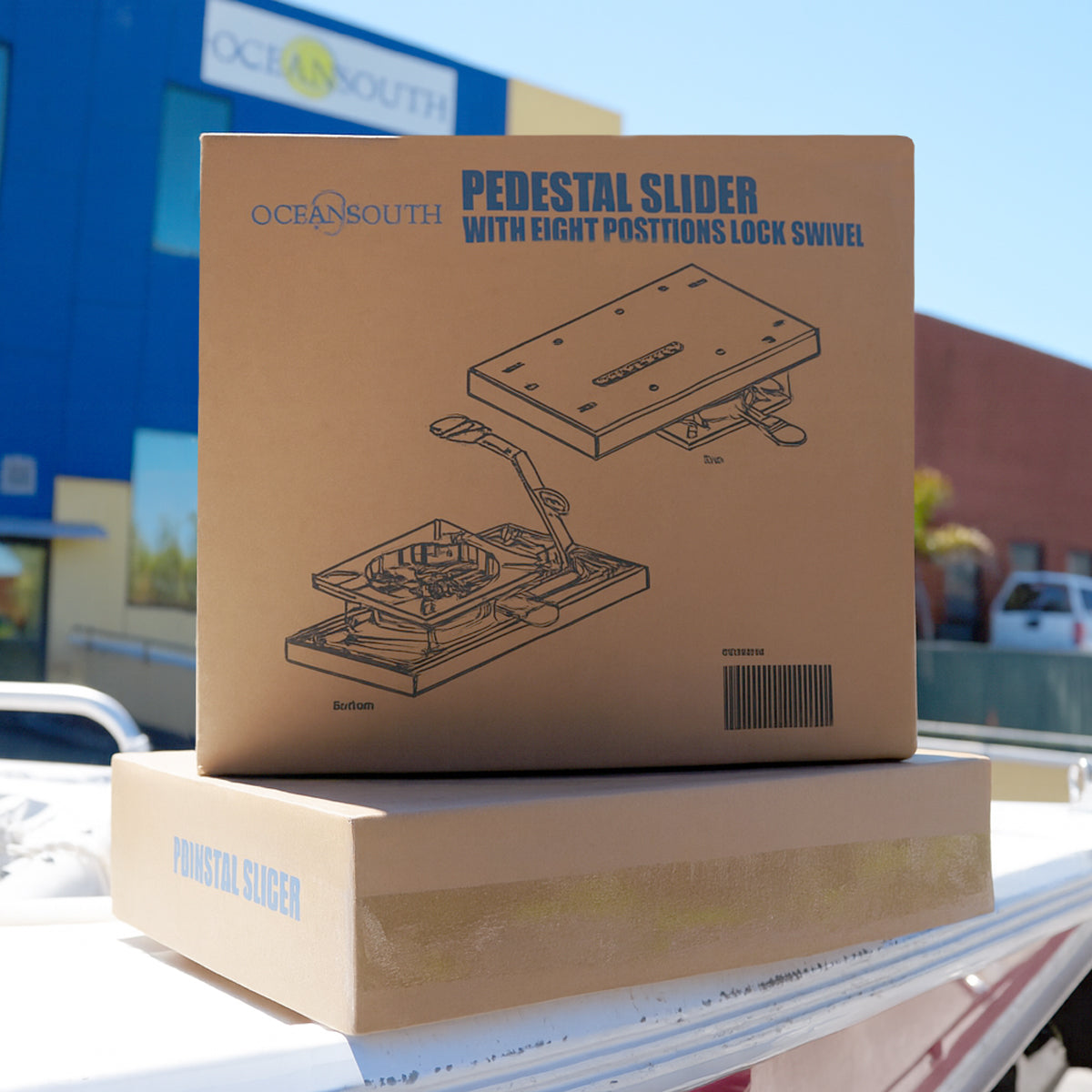 Pedestal Slider (with 8 position Lock Swivel)